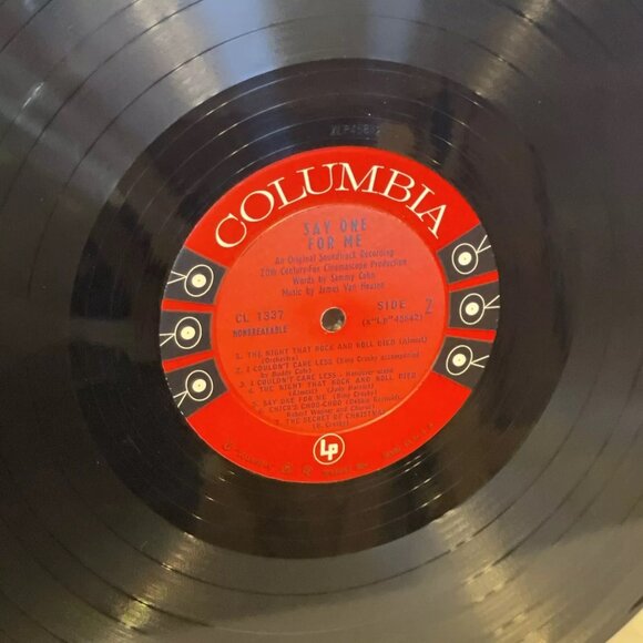 Say One For Me (An Original Sound Track Recording)(Vinyl, 1959) Columbia CL 1337 - Picture 8 of 8